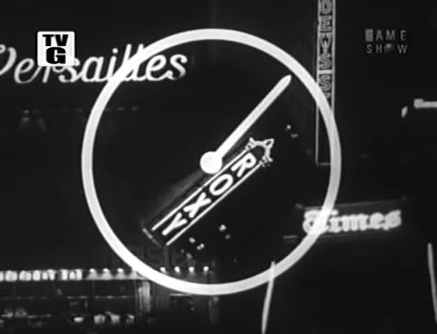 BEAT THE CLOCK with Bud Collyer: Novenmber 8, 1952