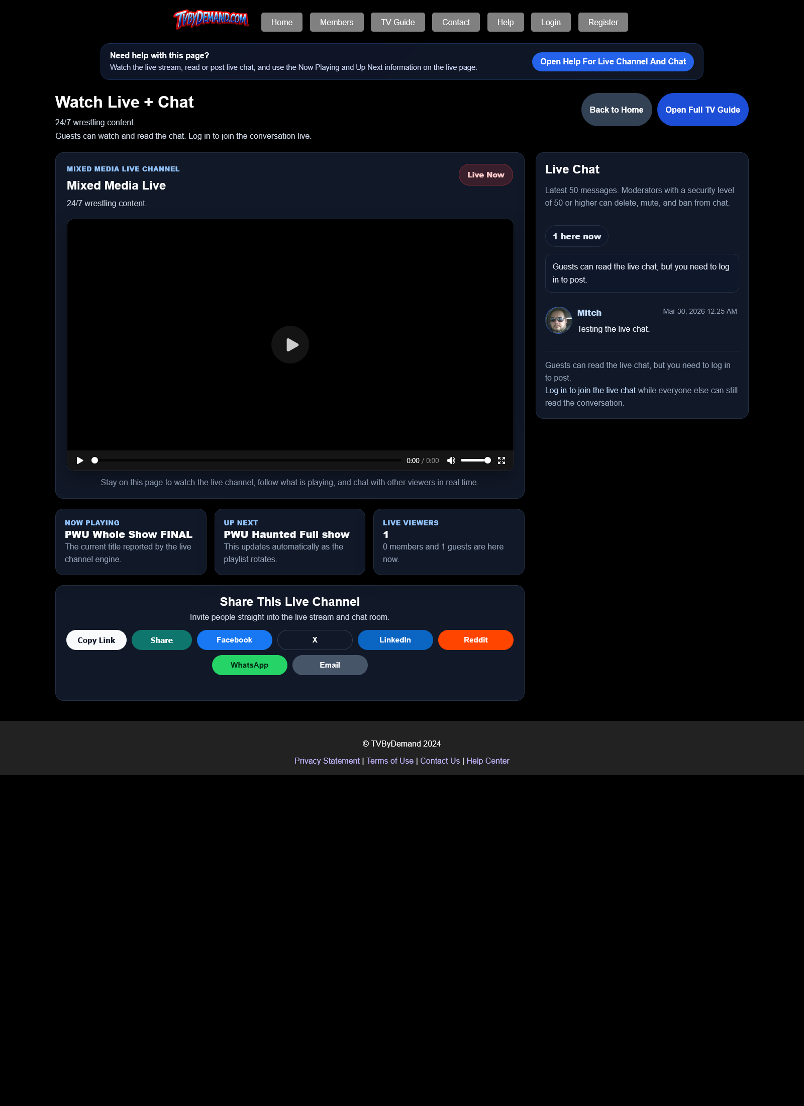 Troubleshooting Live Playback